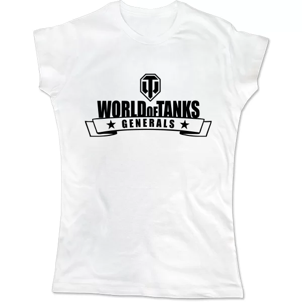 Женская футболка Генерал World of Tanks