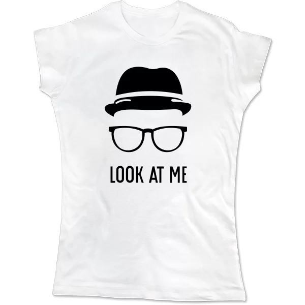 Женская футболка Look at me