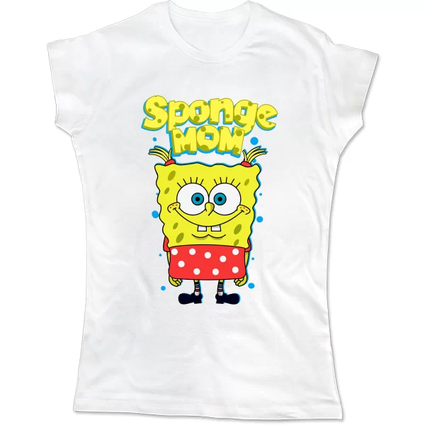 Женская футболка Sponge Мама 17404