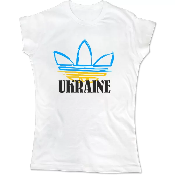 Женская футболка Ukraine style Adidas