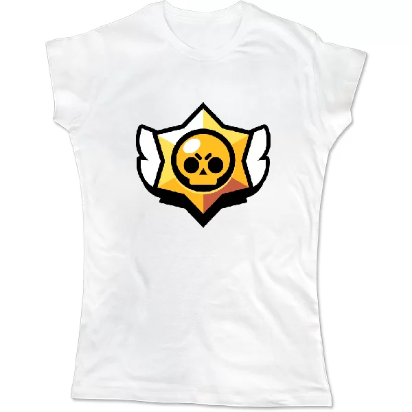 Женская футболка Brawl Stars logo