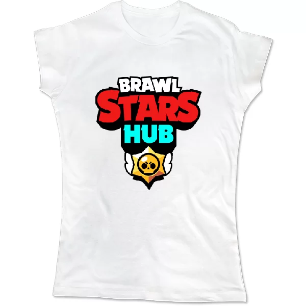 Женская футболка Brawl Stars Hub