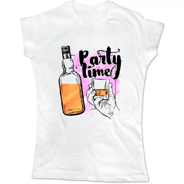 Женская футболка Party time