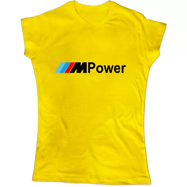 Женская футболка БМВ М Power