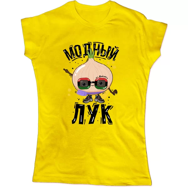 Женская футболка Модный лук