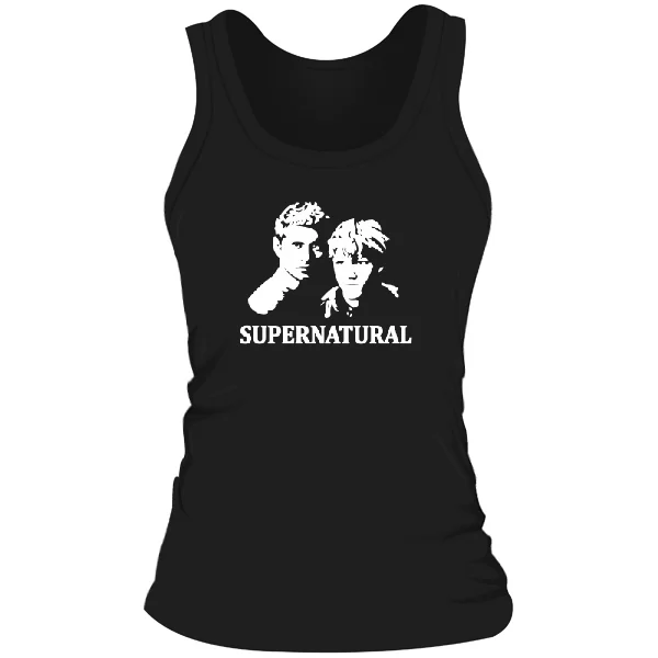 Женская майка Supernatural Лица 9030
