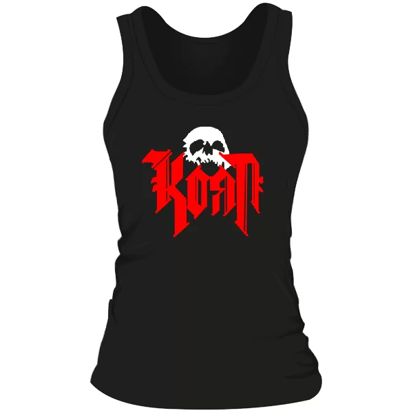 Женская майка Рок группа Korn