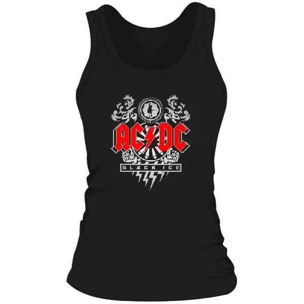Женская майка AC DC Black Ace