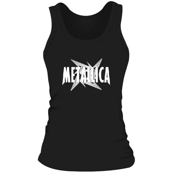 Женская майка Metallica logo