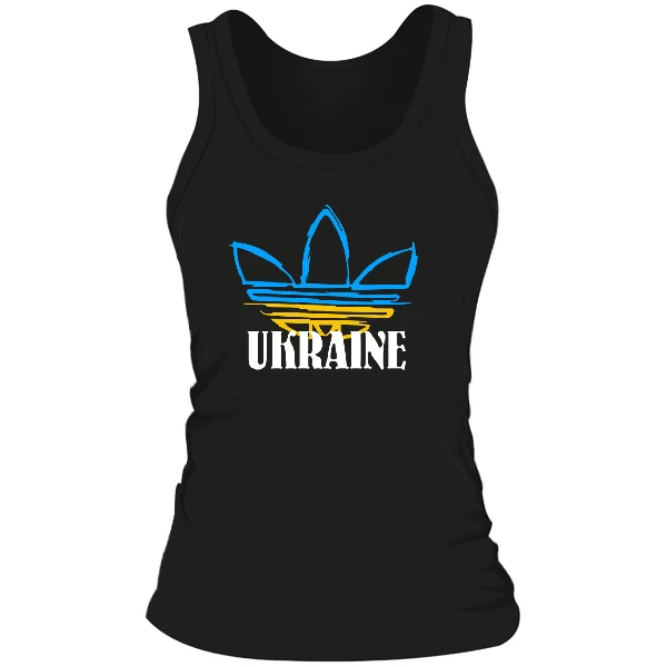 Женская майка Ukraine style Adidas