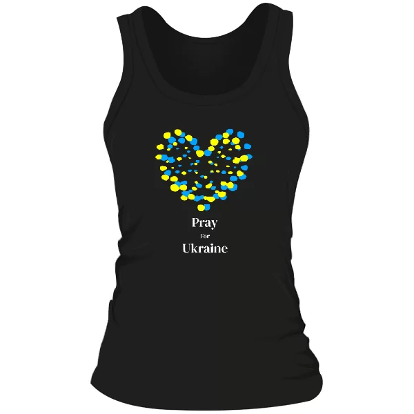 Жіноча майка Pray for Ukraine
