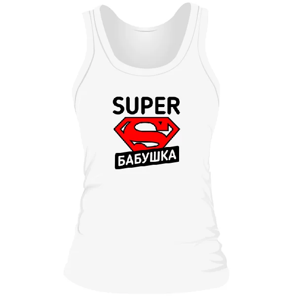 Женская майка Super Бабушка