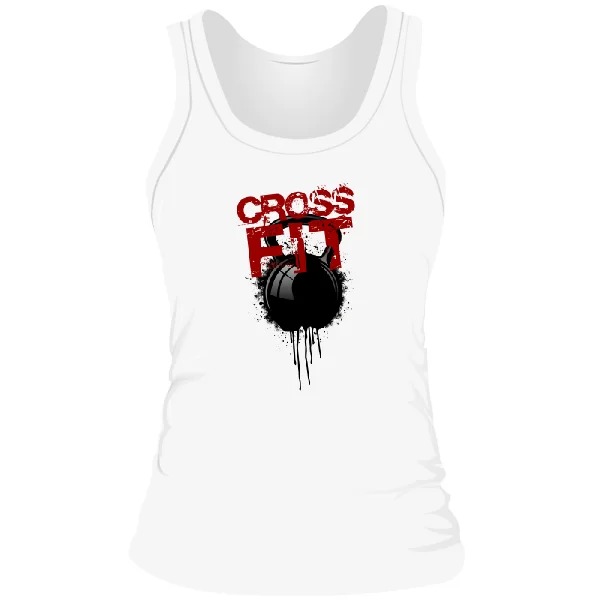 Жіноча майка Crossfit Стікає гиря