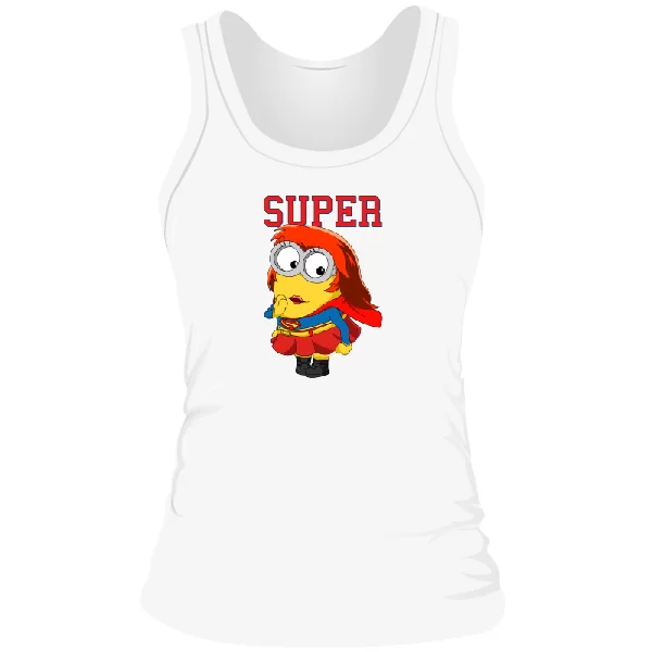Женская майка Миньон Super girl