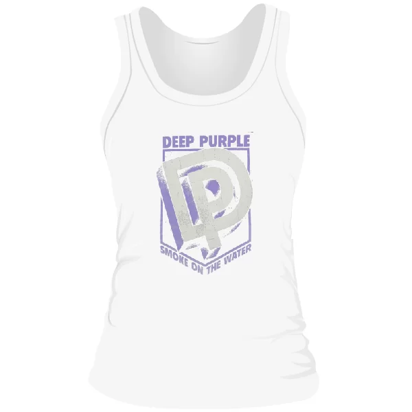 Женская майка Deep Purple лого 3D