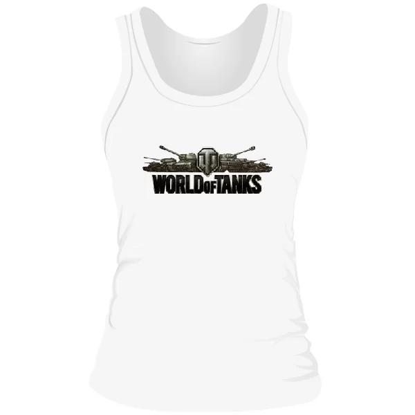 Женская майка с логотипом World of Tanks