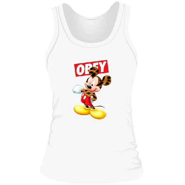 Женская майка Obey Микки