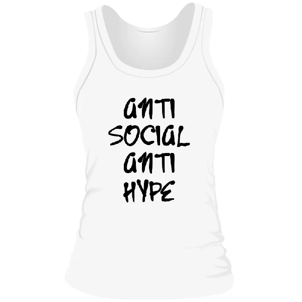 Женская майка Anti Social Anti Hype