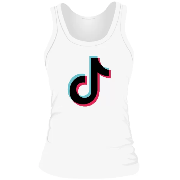 Жіноча майка Логотип Tik Tok