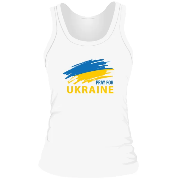 Жіноча майка Молимось за Україну