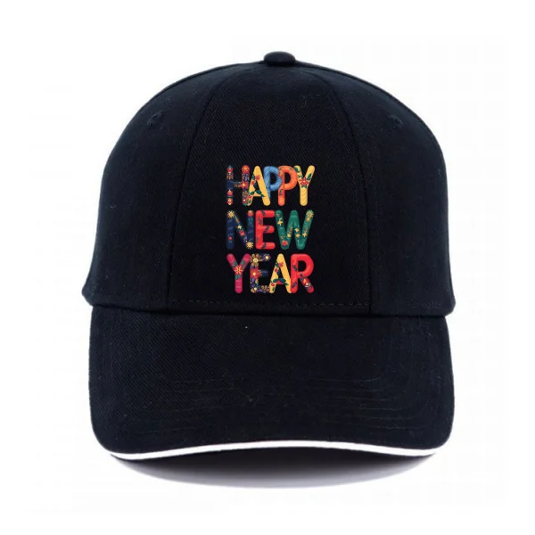 Кепка Happy New Year надпись