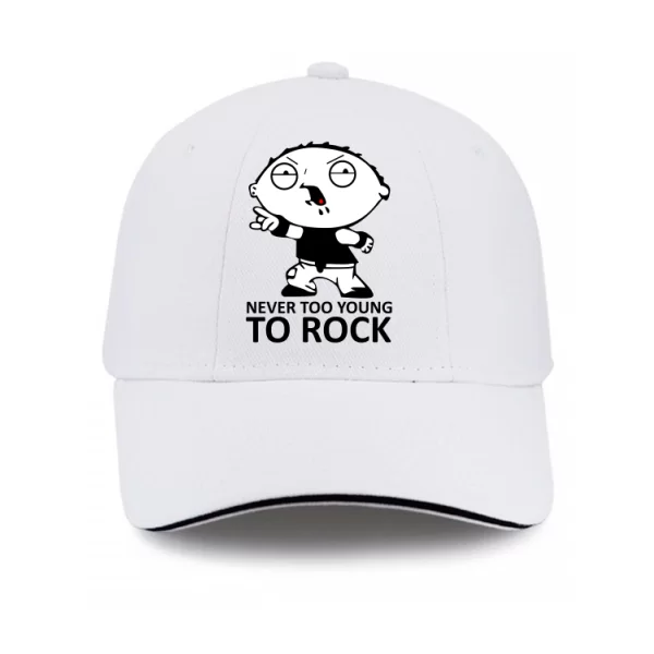 Кепка Never too young to rock