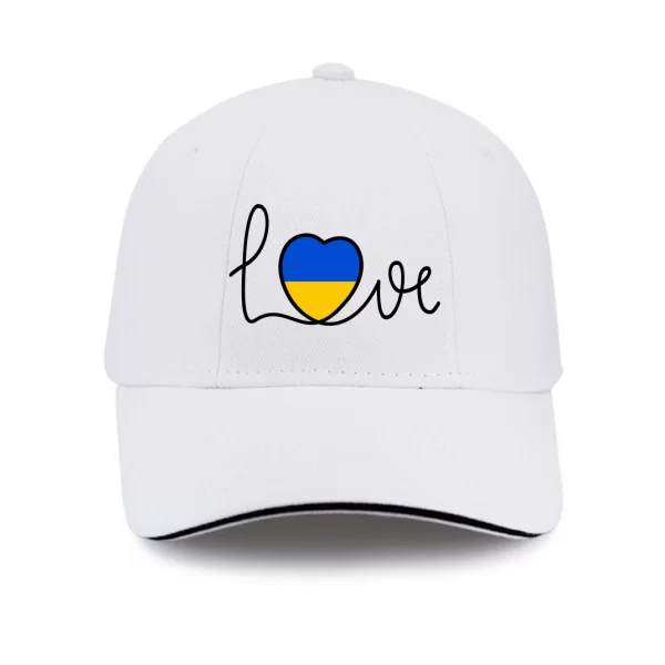 Кепка Love Ukraine сердце