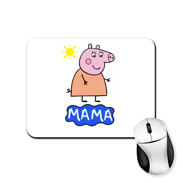 Килимок для миші Мама Свинка