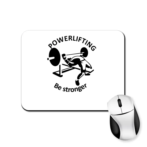 Коврик для мыши Powerlifting Be Stronger