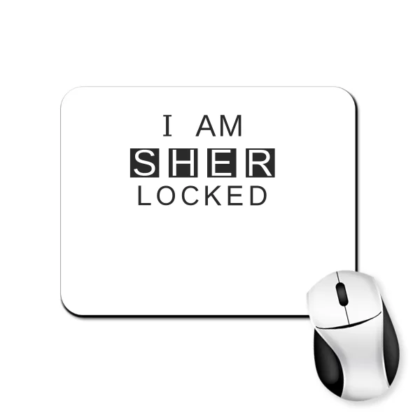 Килимок для миші I am Sher Locked