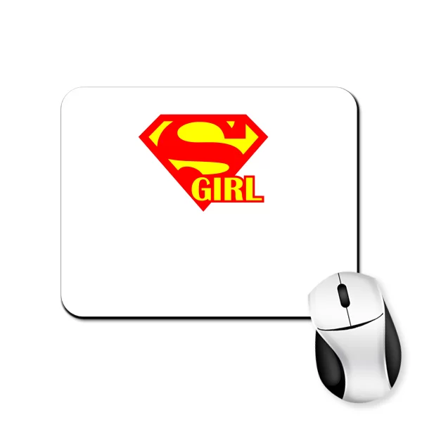Килимок для миші Super Girl