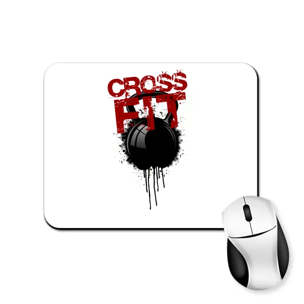 Килимок для миші Crossfit Стікає гиря