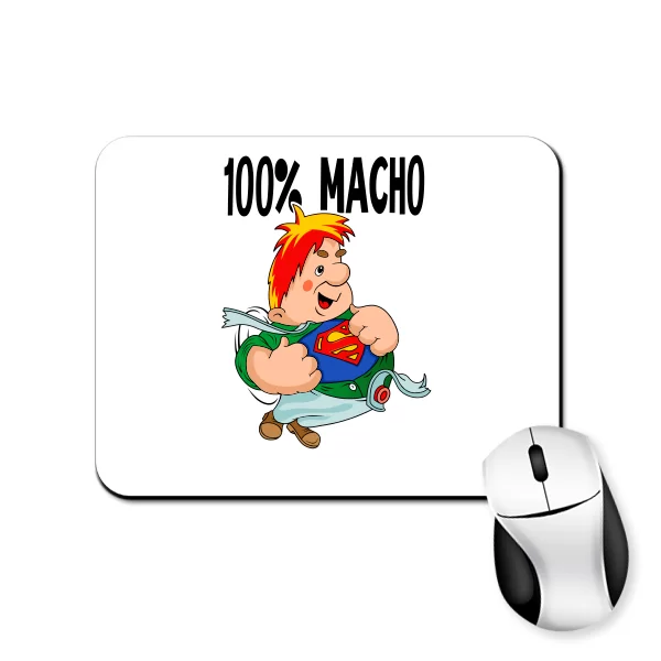 Килимок для миші 100% Мачо