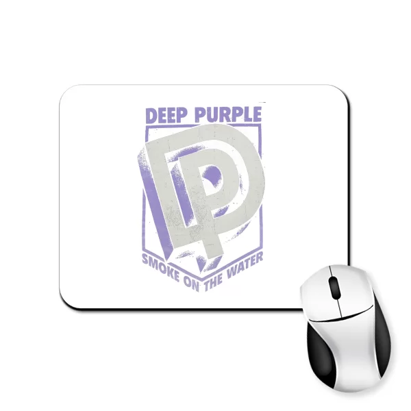 Коврик для мыши Deep Purple лого 3D