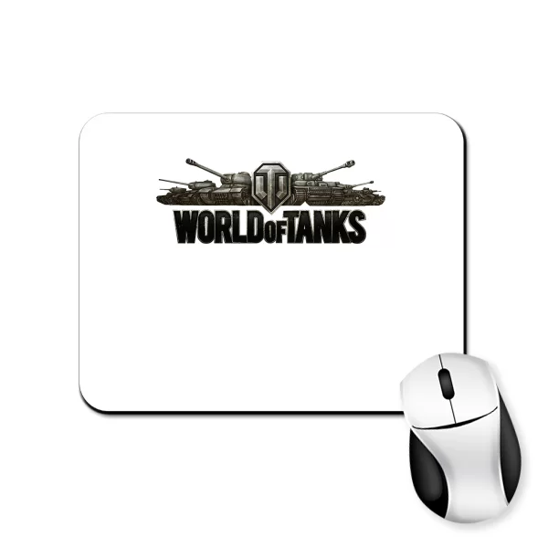 Коврик для мыши с логотипом World of Tanks