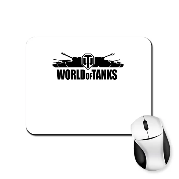 Коврик для мыши с надписью World of Tanks