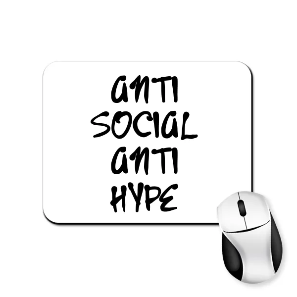 Коврик для мыши Anti Social Anti Hype