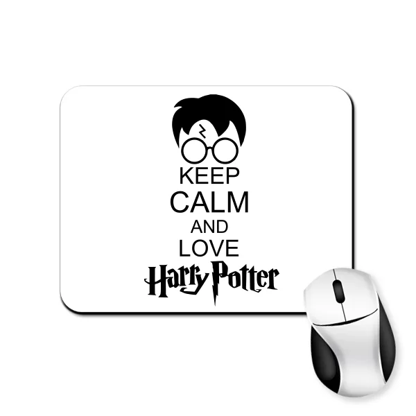 Коврик для мыши Keep calm and love Harry Potter