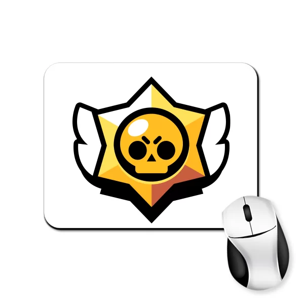 Коврик для мыши Brawl Stars logo