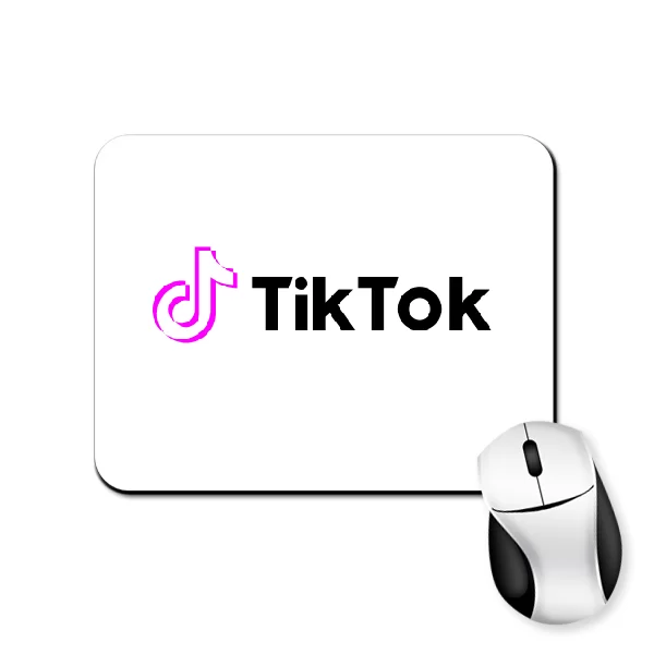 Коврик для мыши с надписью Tik Tok