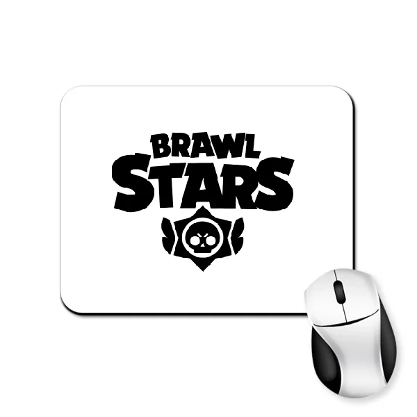 Коврик для мыши с надписью Brawl Stars