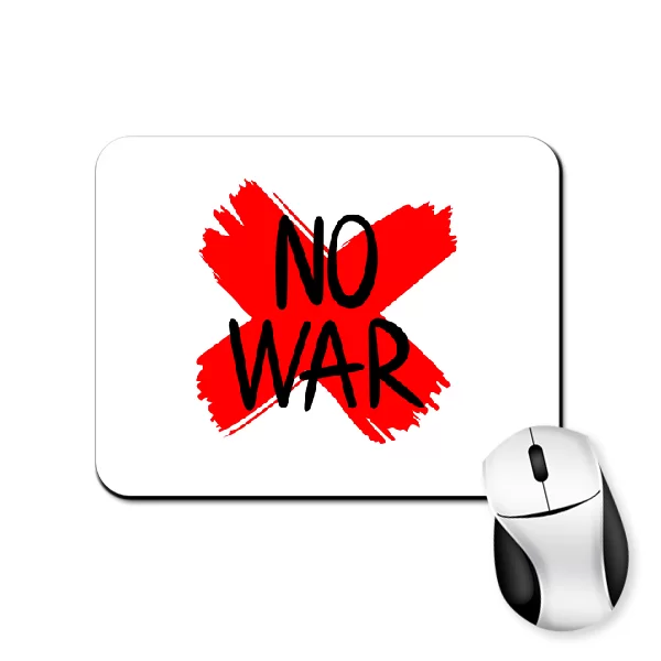Килимок для миші No war 4301