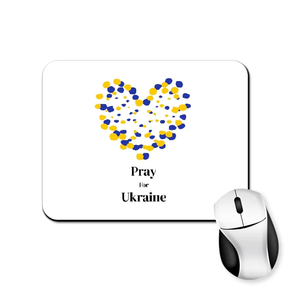 Килимок для миші Pray for Ukraine