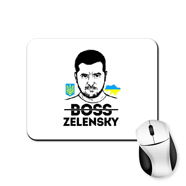 Килимок для миші Zelensky Boss
