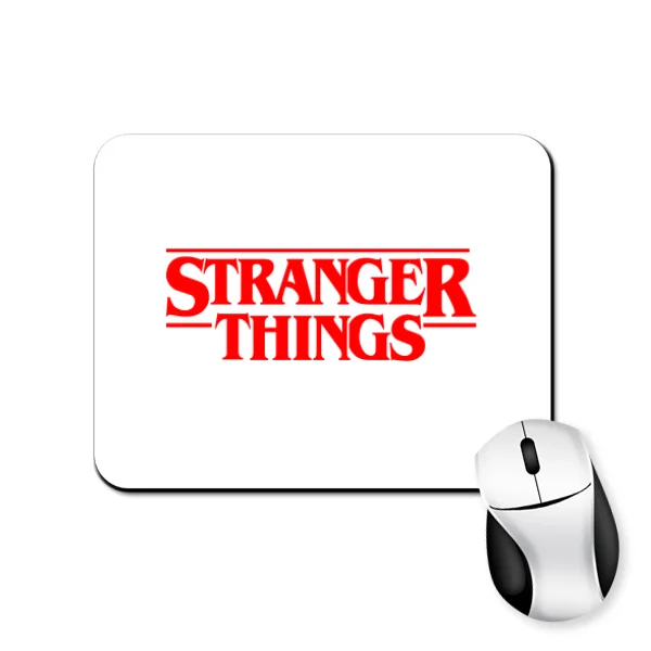 Коврик для мыши с надписью Stranger Things 