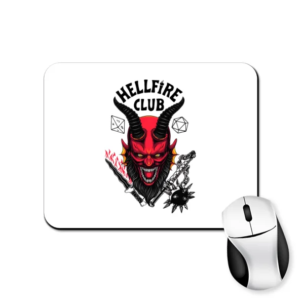 Коврик для мыши Stranger Things Hellfire Club art