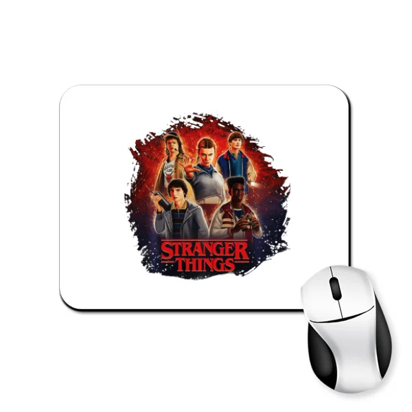 Коврик для мыши с героями Stranger Things