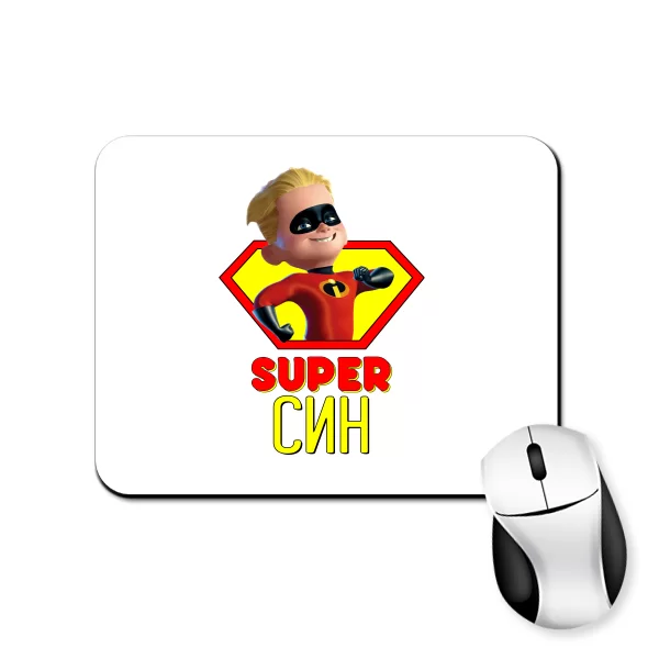 Килимок для миші Super Син