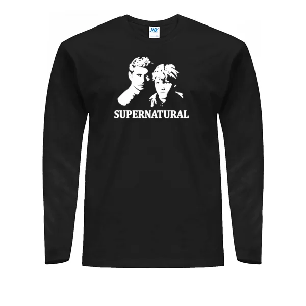 Мужской лонгслив Supernatural Лица
