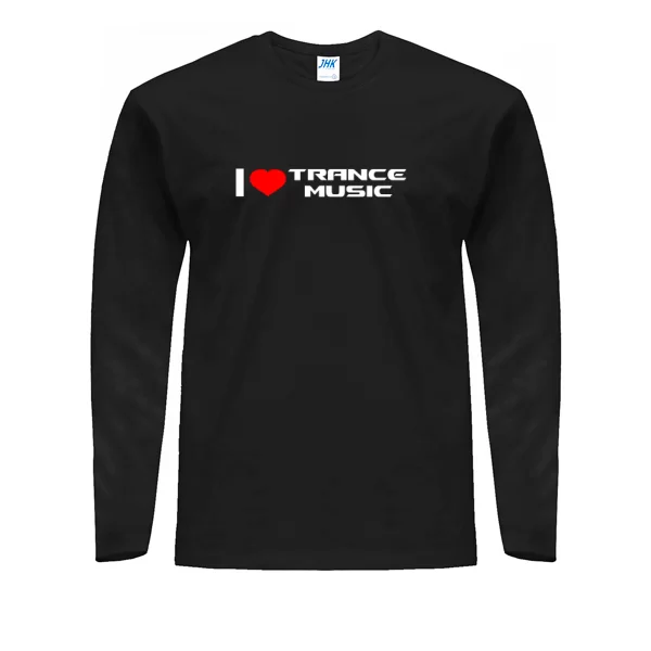 Мужской лонгслив I Love Trance Music
